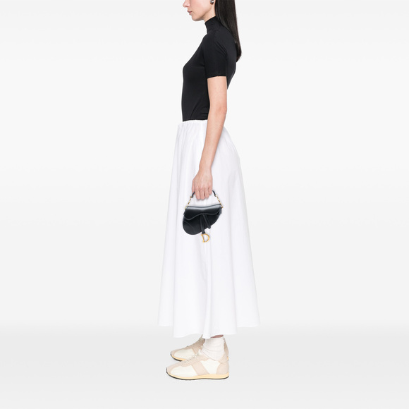 Pre-Loved Dior Mini Leather Saddle Bag